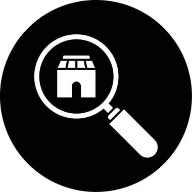 seo modern simgesinin vektör illüstrasyonu