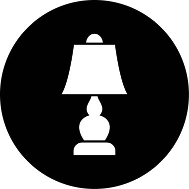 Modern lamba simgesinin vektör illüstrasyonu