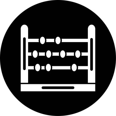 Bir okul simgesinin vektör illüstrasyonu