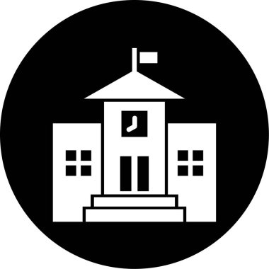 Eğitim simgesinin vektör illüstrasyonu