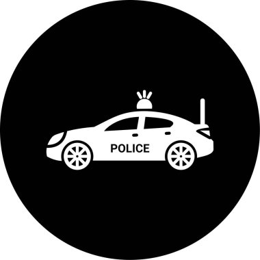 araba simgesi vektör illüstrasyonu