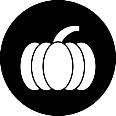 Cadılar Bayramı. Web simgesi basit illüstrasyon