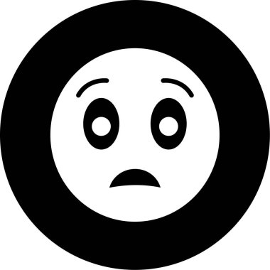 yüz simgesi, vektör illüstrasyonu