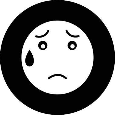 Yüz ifadelerinin vektör illüstrasyonu