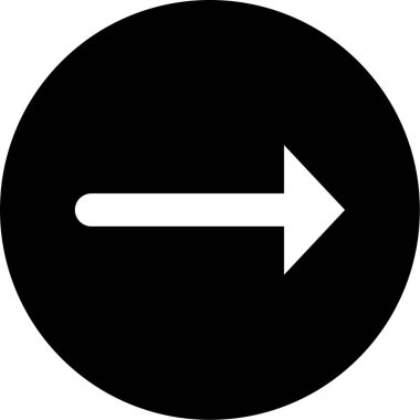 ok simgesinin vektör illüstrasyonu