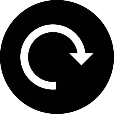 ok simgesinin vektör illüstrasyonu