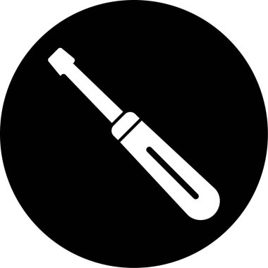 Tek bir simgenin vektör illüstrasyonu