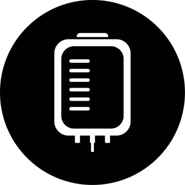 Modern hastane simgesinin vektör illüstrasyonu