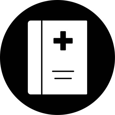 Kitap. Web simgesi basit illüstrasyon