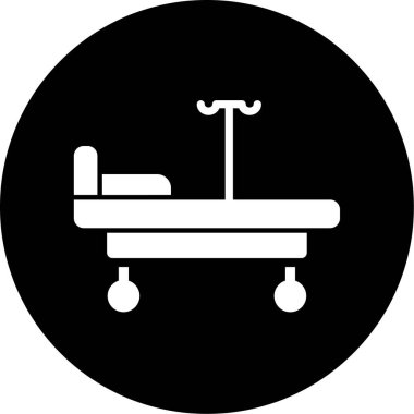 Hastane simgesinin vektör illüstrasyonu