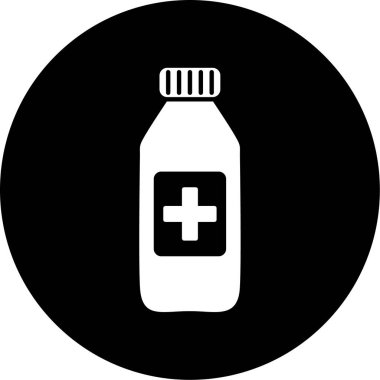 Tıp simgesi vektör illüstrasyonu