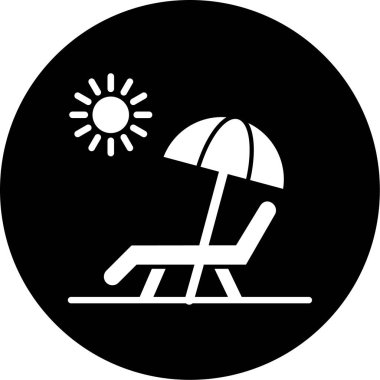 Kumsal. Web simgesi basit illüstrasyon