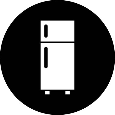 Buzdolabı kutsal kişilerin resmi, vektör çizim