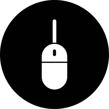 Fare. Web simgesi basit illüstrasyon