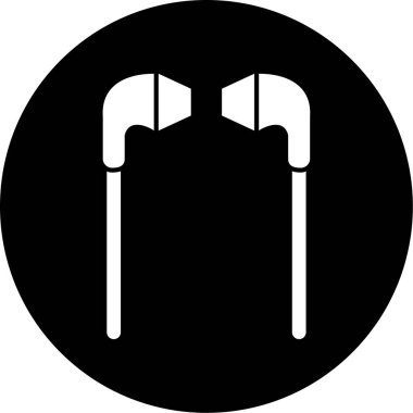 Güzel bir simgenin vektör illüstrasyonu