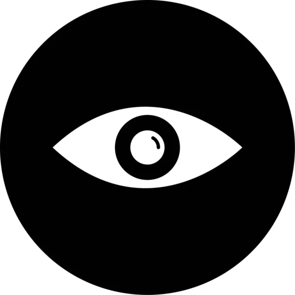 Vektor Illustration Des Augensymbols — Stockvektor