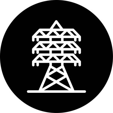 Güç simgesinin vektör illüstrasyonu