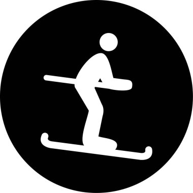 Kayak. Web simgesi basit illüstrasyon