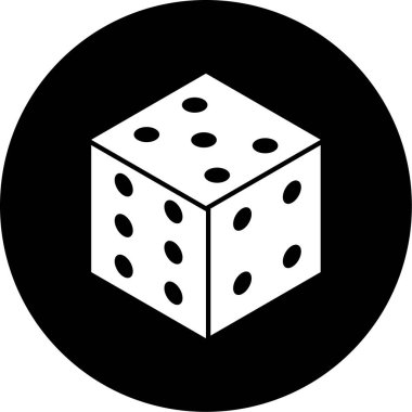 zar simgesi vektör illüstrasyonu