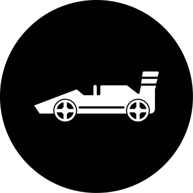 araba simgesi vektör illüstrasyonu