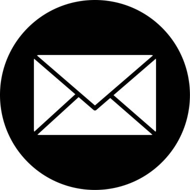 posta simgesi, vektör illüstrasyonu