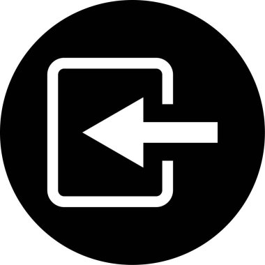 ok simgesinin vektör illüstrasyonu