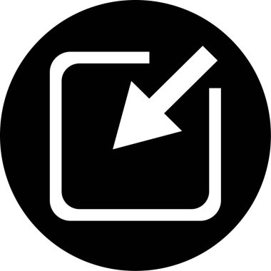 ok simgesinin vektör illüstrasyonu