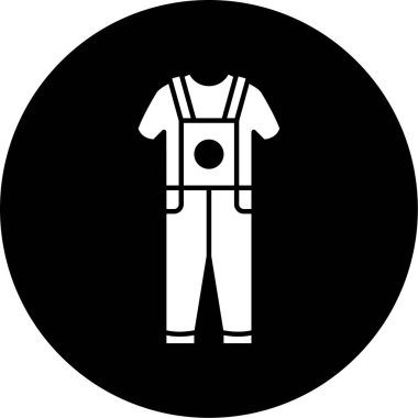 giysi simgesi vektör illüstrasyonu