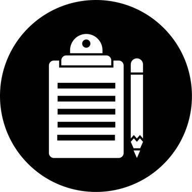 İş simgesinin vektör illüstrasyonu