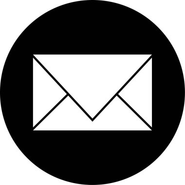 posta simgesi, vektör illüstrasyonu