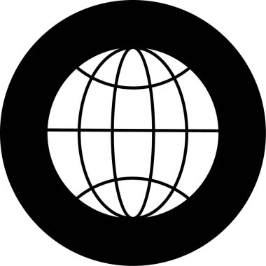 Seo ve teknoloji simgesinin vektör illüstrasyonu