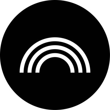 Güzel bir simgenin vektör illüstrasyonu