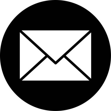 posta simgesi, vektör illüstrasyonu