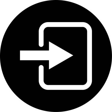 ok simgesinin vektör illüstrasyonu