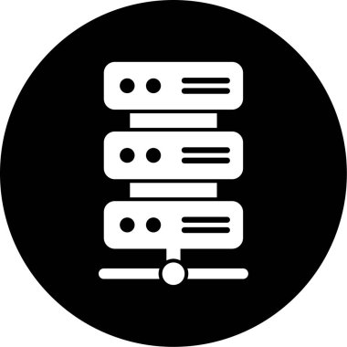 veritabanı simgesi, vektör resimleme