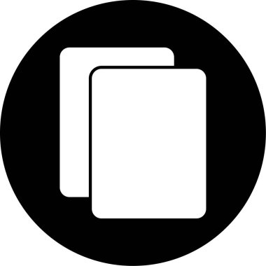 Bir kitap simgesinin vektör illüstrasyonu