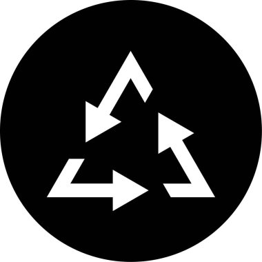 ok simgesinin vektör illüstrasyonu