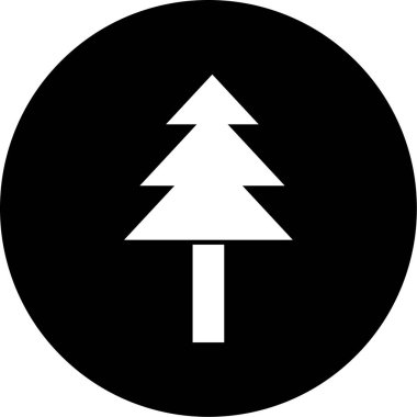 Vektör Ağacı Simgesi illüstrasyonu