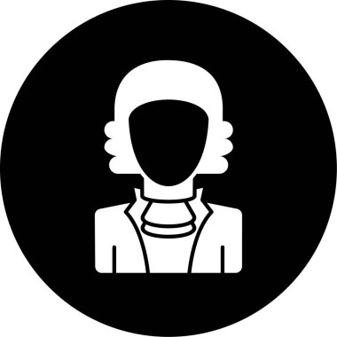 Avatar simgesi, vektör illüstrasyonu