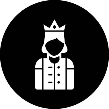 Kasklı bir kadının vektör çizimi