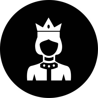 Takım elbiseli bir kadının vektör çizimi