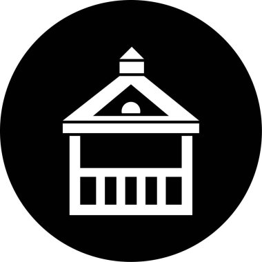 Modern eğitim ikonunun vektör illüstrasyonu