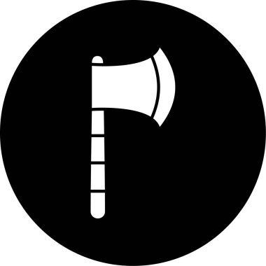 Bir çatal simgesinin vektör çizimi