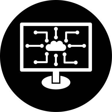 seo modern simgesinin vektör illüstrasyonu