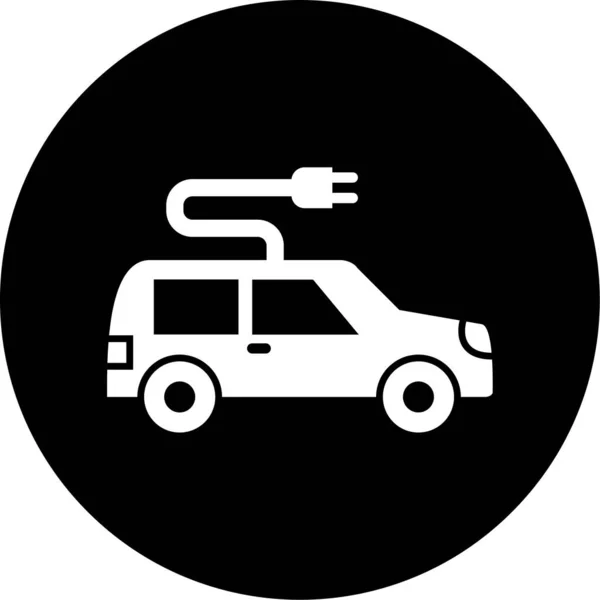 Icono Coche Vector Ilustración — Archivo Imágenes Vectoriales