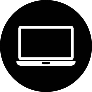 vektör lcd simgesi illüstrasyonu