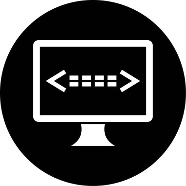 seo modern simgesinin vektör illüstrasyonu