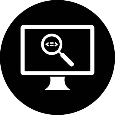 seo modern simgesinin vektör illüstrasyonu