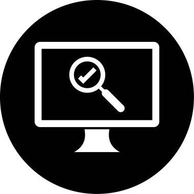 seo modern simgesinin vektör illüstrasyonu