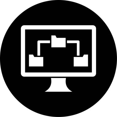 seo modern simgesinin vektör illüstrasyonu